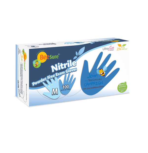 Nitrile Powder Free Gloves – 100 Pcs Box - Image 3