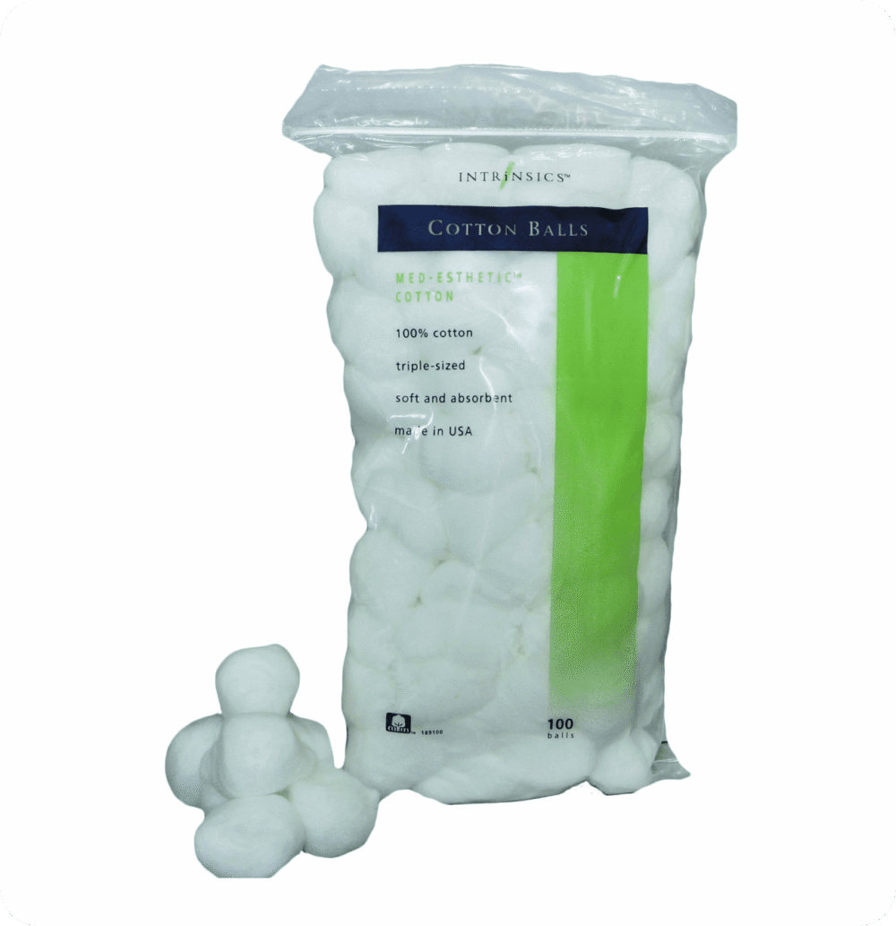 Soft Cotton Balls for Use