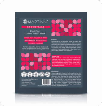 ElastiFirm Green Tea Lift Mask