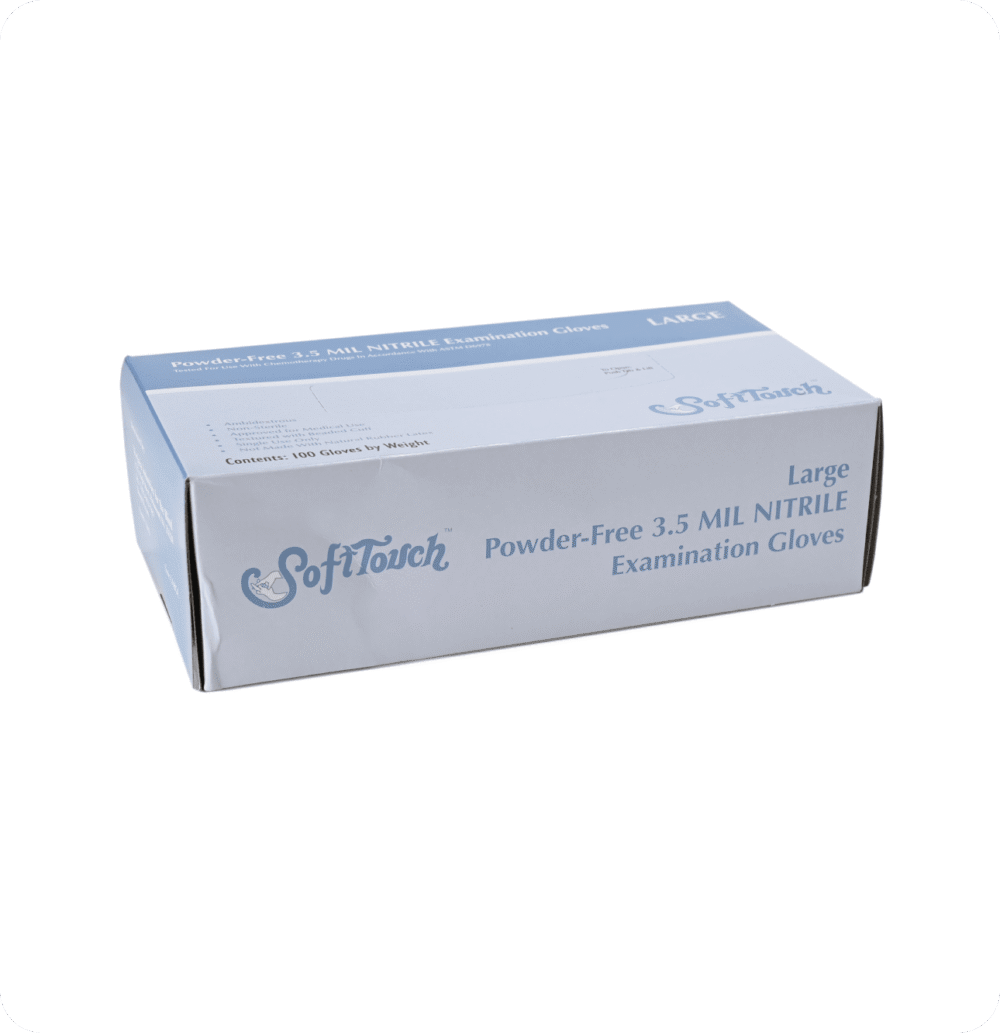 SoftTouch 3.5 Mil Nitrile Gloves L - Image 4