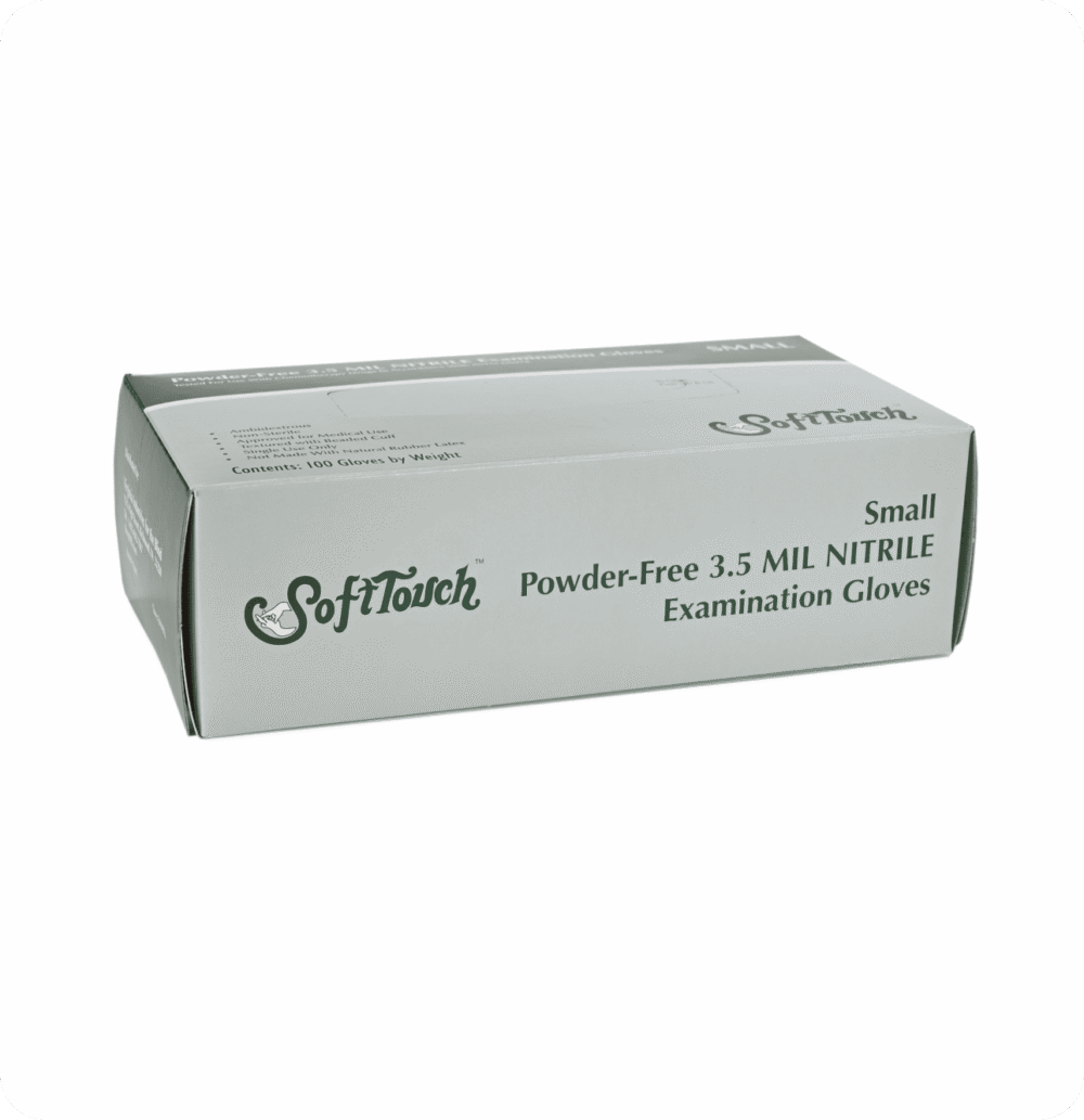 SoftTouch 3.5 Mil Nitrile Gloves S - Image 3